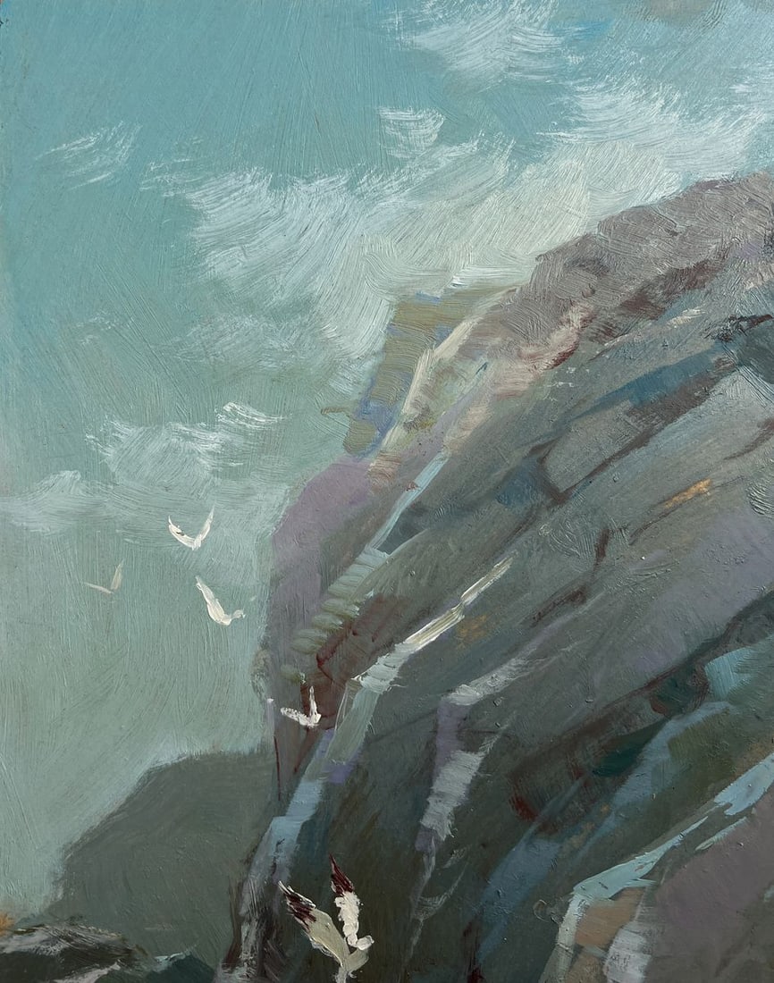 Oil painting Whisper of the sea waves Yuriy Suprunchuk - 5