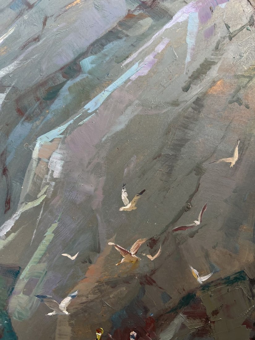 Oil painting Whisper of the sea waves Yuriy Suprunchuk - 6