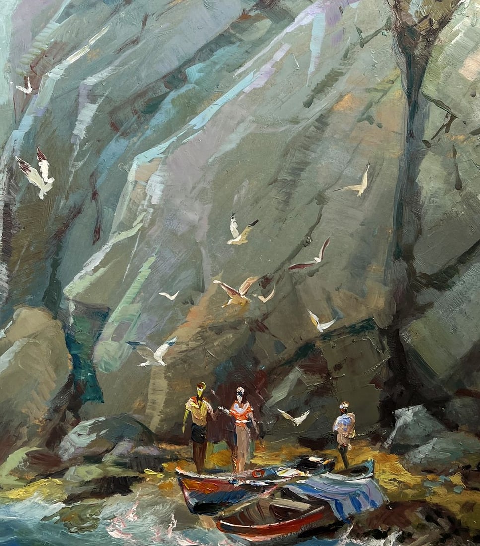 Oil painting Whisper of the sea waves Yuriy Suprunchuk - 9