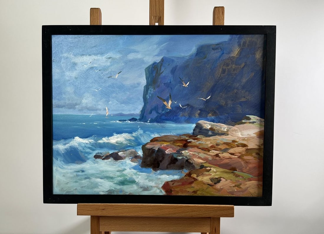 Oil painting Sea breeze on a clear day Yuriy Suprunchuk - 2