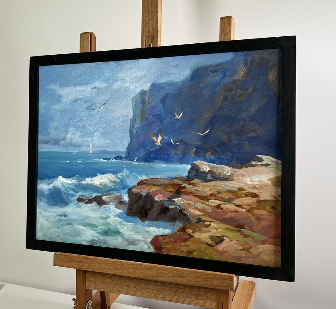 Oil painting Sea breeze on a clear day Yuriy Suprunchuk - 3