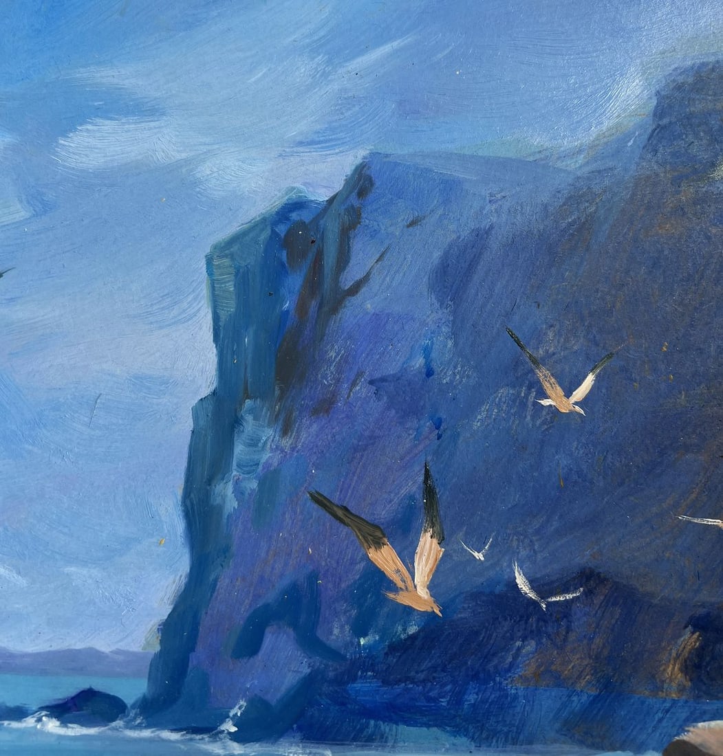 Oil painting Sea breeze on a clear day Yuriy Suprunchuk - 5