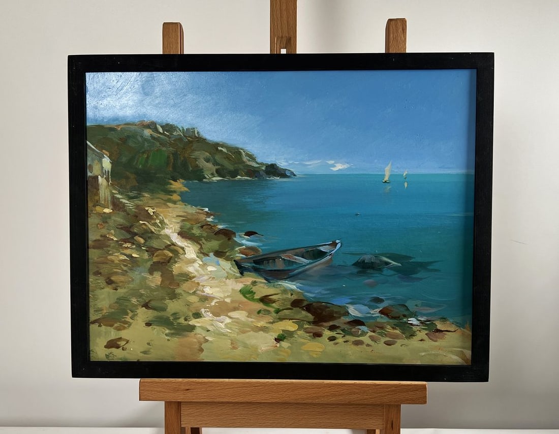 Oil painting Across the sea expanses Yuriy Suprunchuk - 2