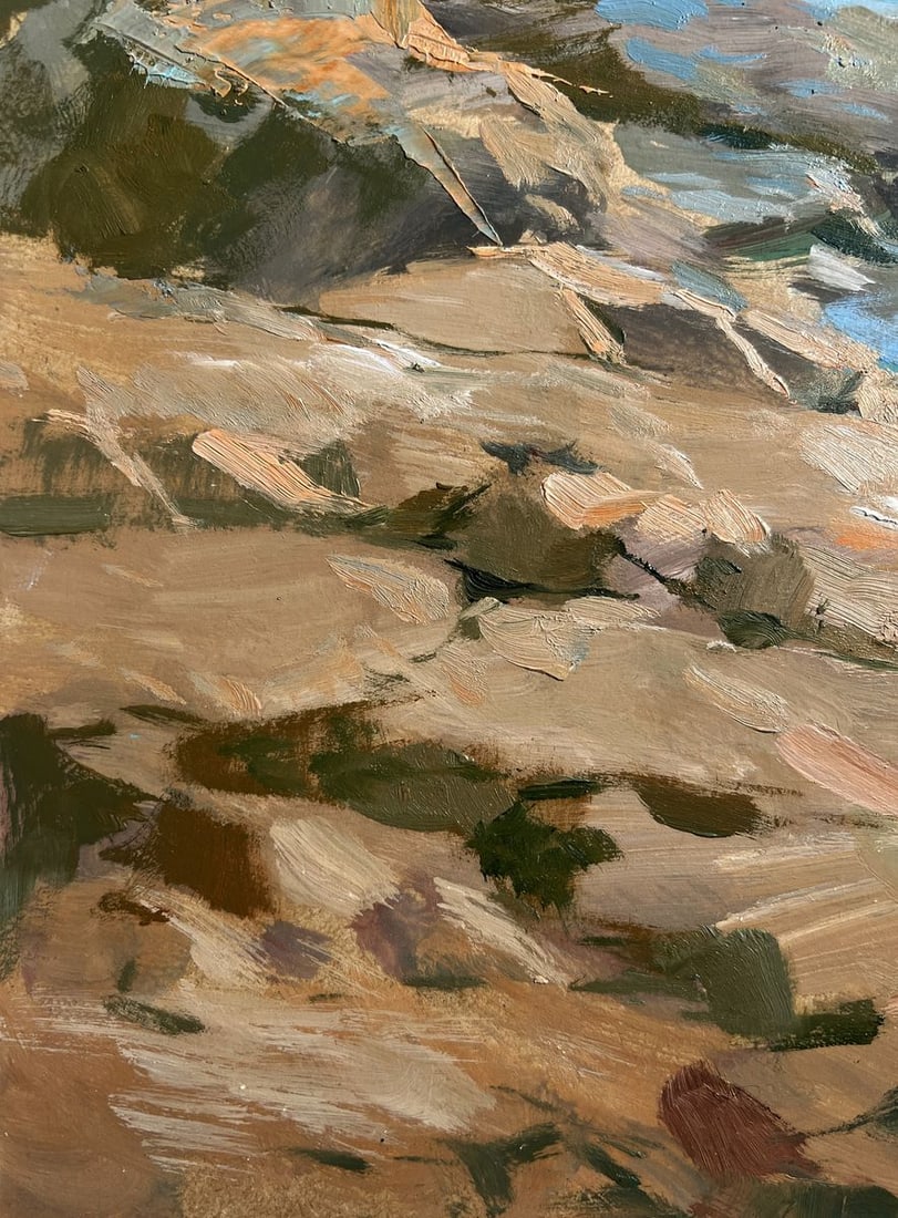 Oil painting Sailboat on the sea horizon Yuriy Suprunchuk - 7