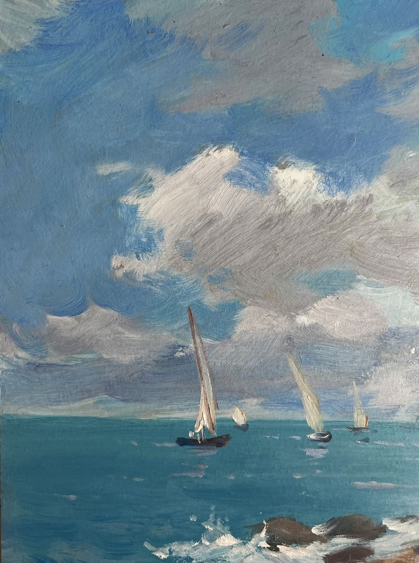 Oil painting Sailing towards a dream Yuriy Suprunchuk - 4