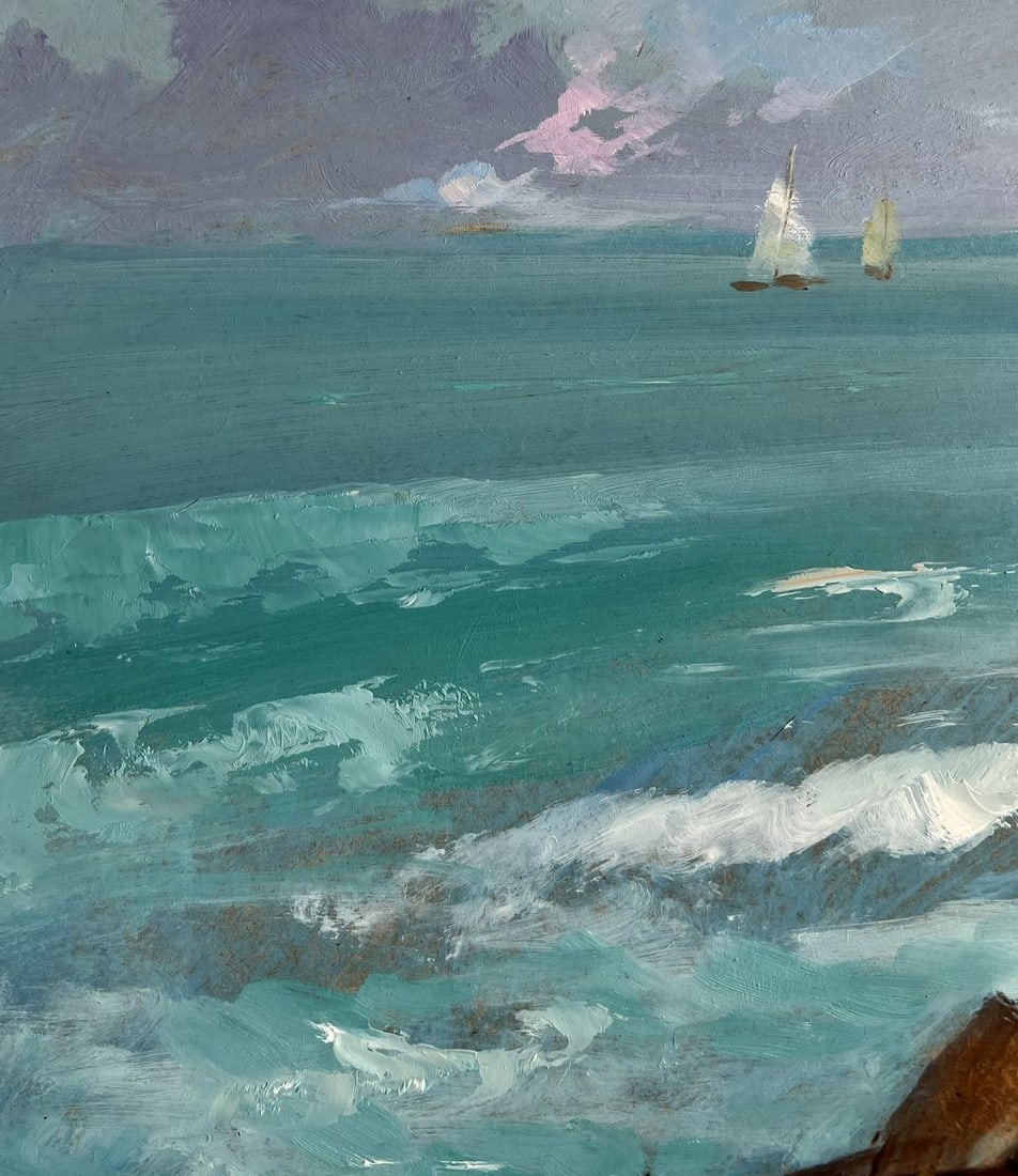 Oil painting Sea Symphony of Waves Yuriy Suprunchuk - 4