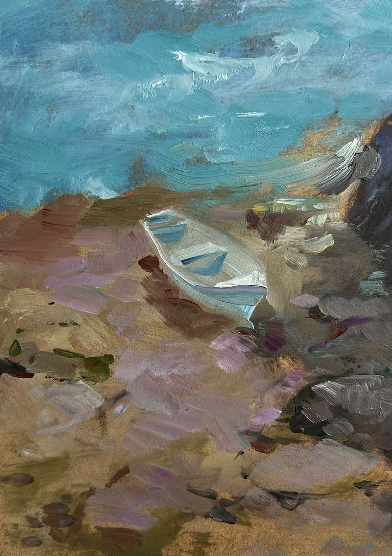 Oil painting Sea Symphony of Waves Yuriy Suprunchuk - 7