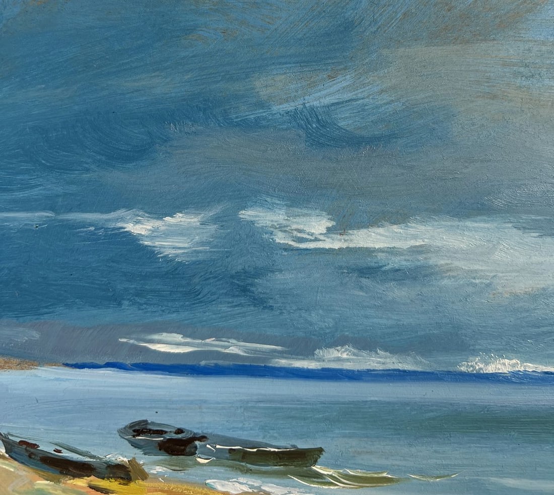 Oil painting The call of distant waves Yuriy Suprunchuk - 5