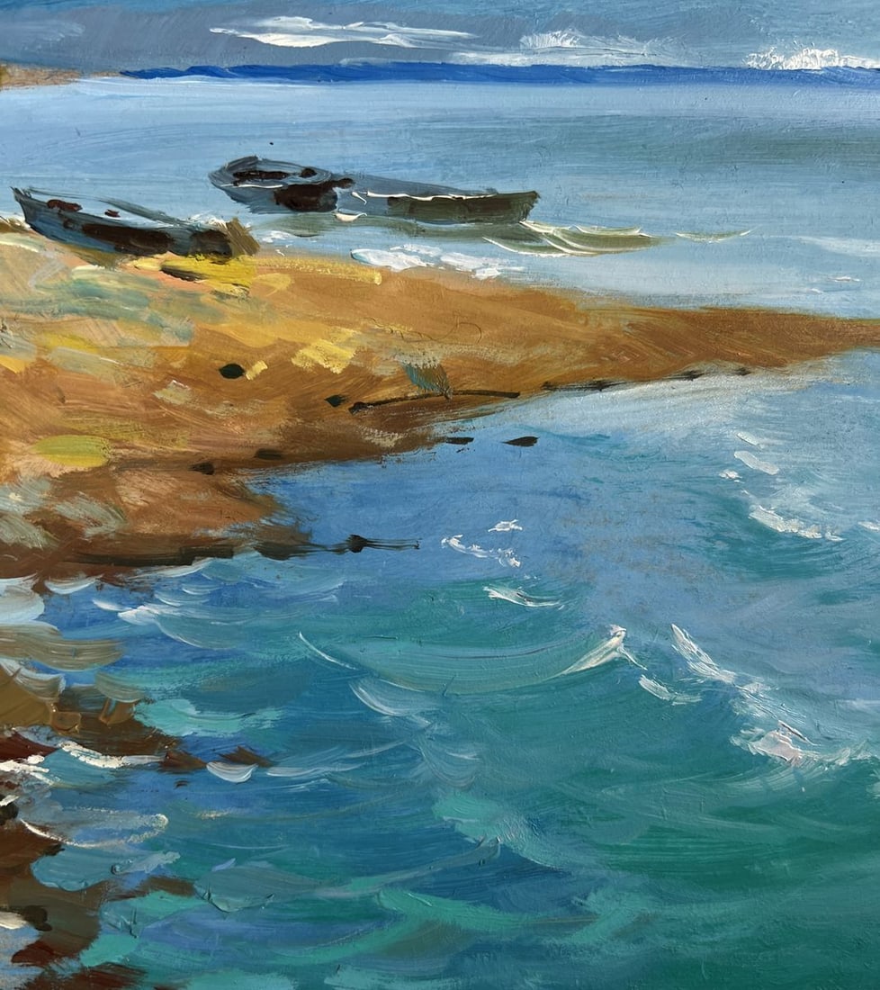 Oil painting The call of distant waves Yuriy Suprunchuk - 8