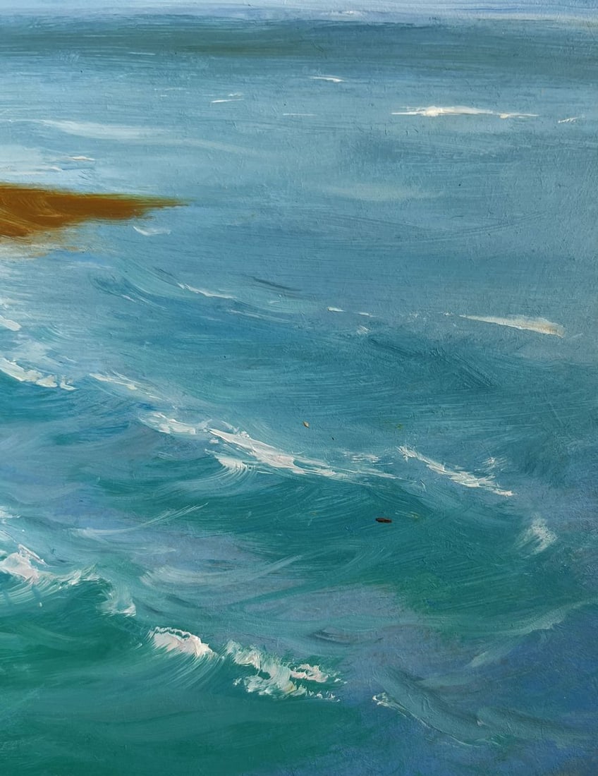 Oil painting The call of distant waves Yuriy Suprunchuk - 9