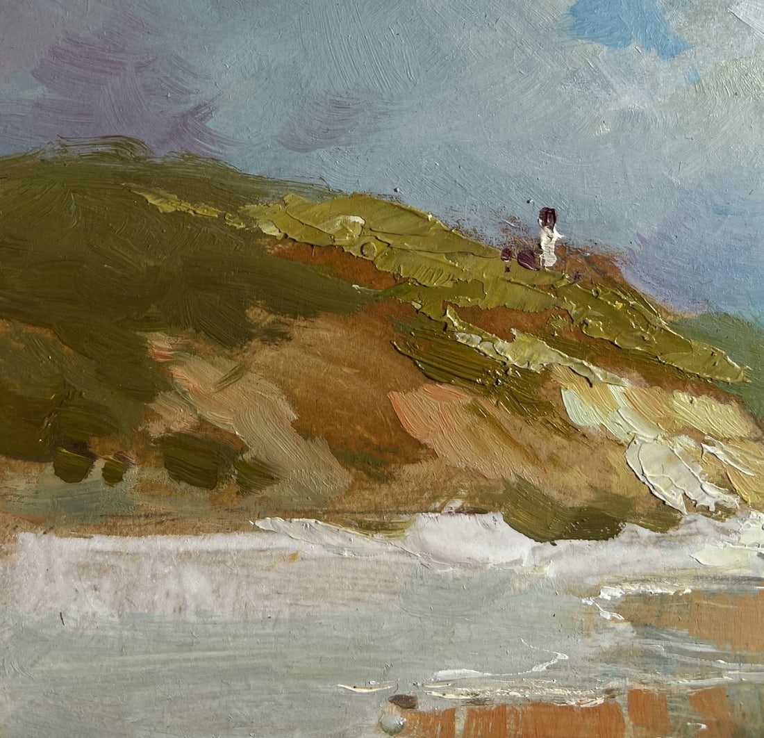 Oil painting The mountains touch the sea Yuriy Suprunchuk - 4