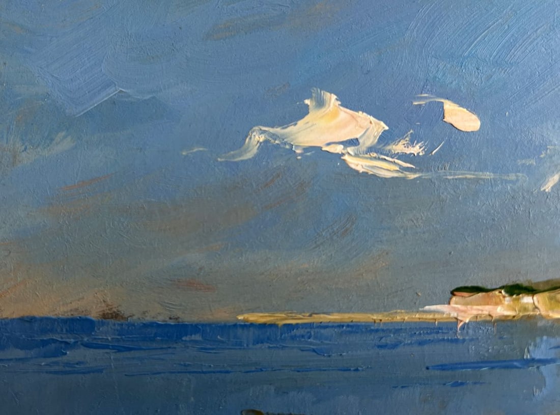 Oil painting The quiet breath of the sea Yuriy Suprunchuk - 4