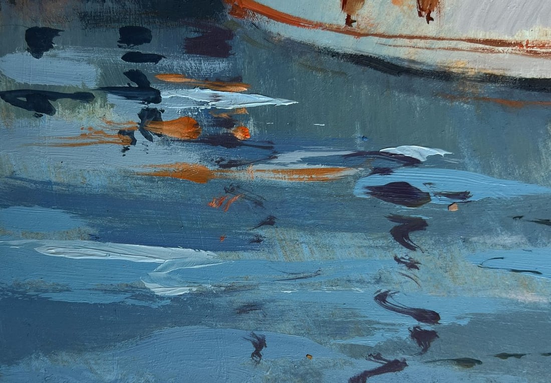 Oil painting Summer Yacht Club Yuriy Suprunchuk - 7