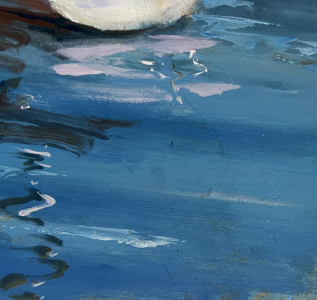 Oil painting Summer Yacht Club Yuriy Suprunchuk - 9