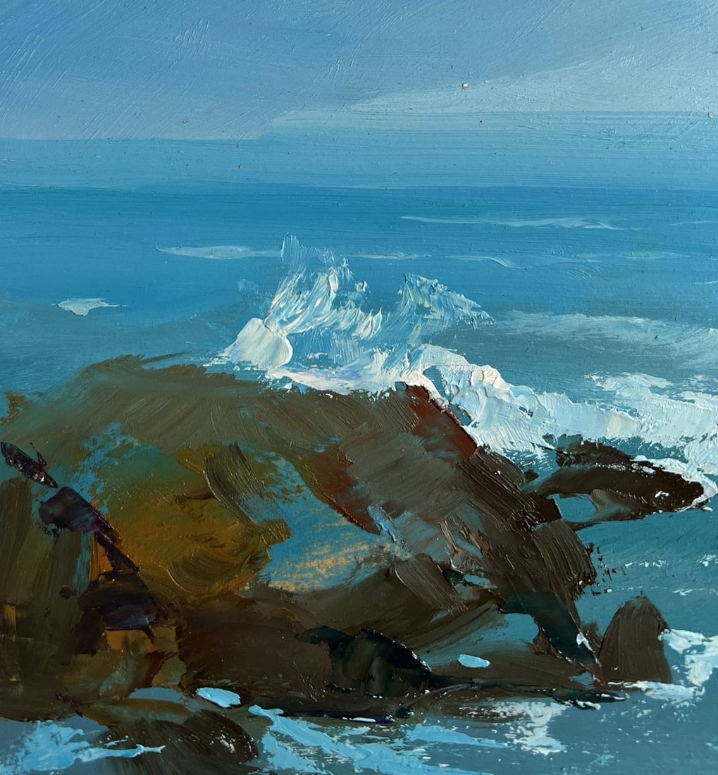 Oil painting Sunny day at sea Yuriy Suprunchuk - 4