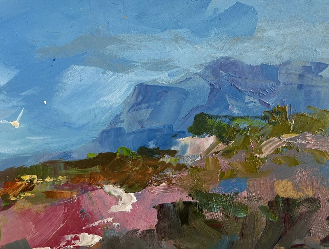 Oil painting After the sea storm Yuriy Suprunchuk - 5