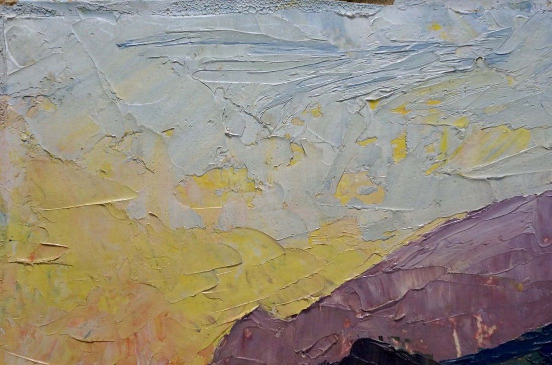 Oil painting Sea landscape Sigalevich L.E. - 2