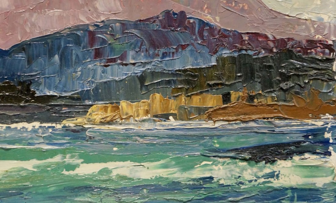 Oil painting Sea landscape Sigalevich L.E. - 5