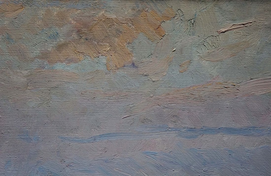 Oil painting Sea landscape Sevastyanov Viktor Grigorievich - 2
