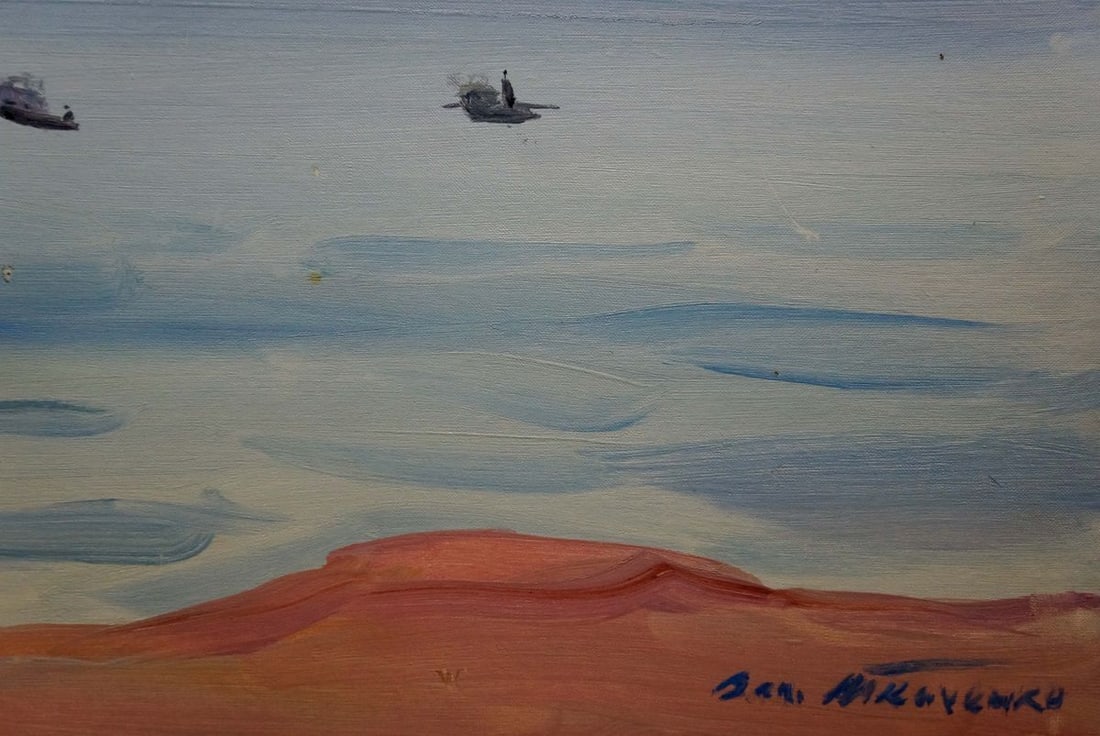 Oil painting It is getting dark Tkachenko Valentin Yakovlevich - 5