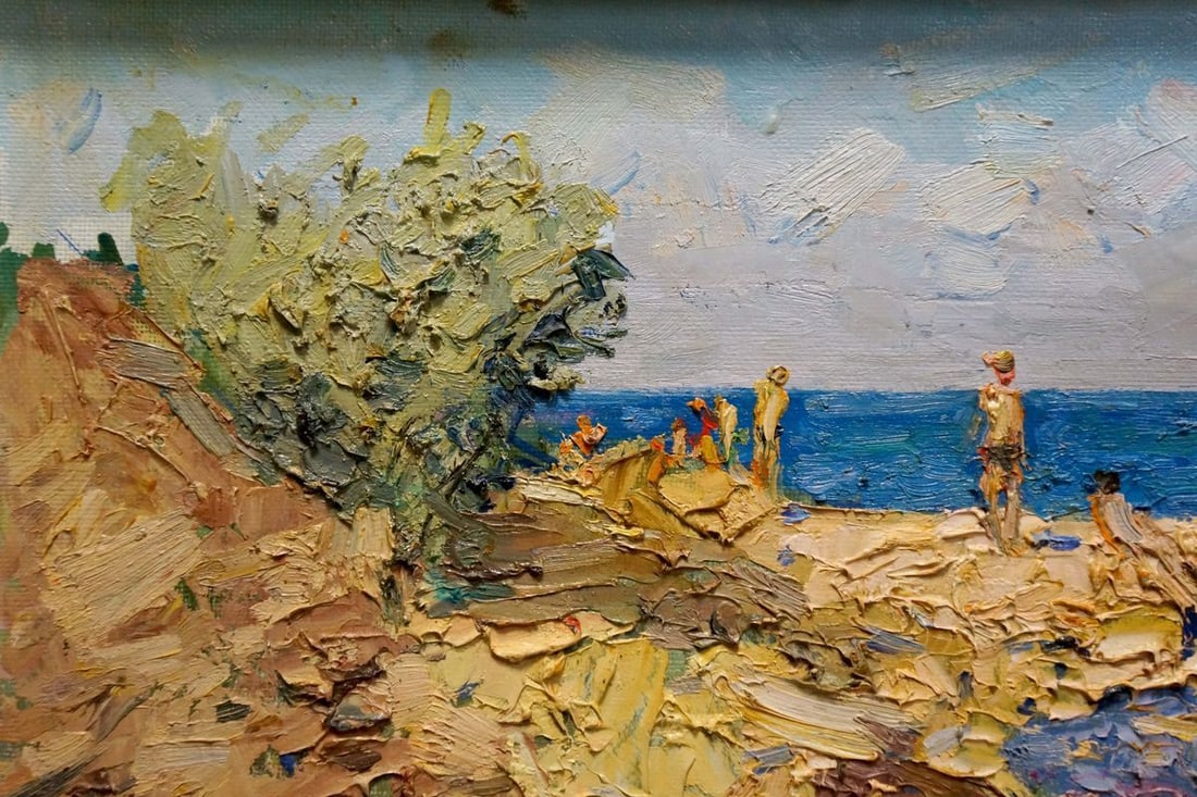 Oil painting Sea shore Eremin Boris Alexandrovich - 2