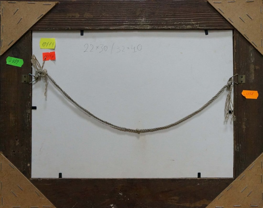 Oil painting Shore landscape - 8