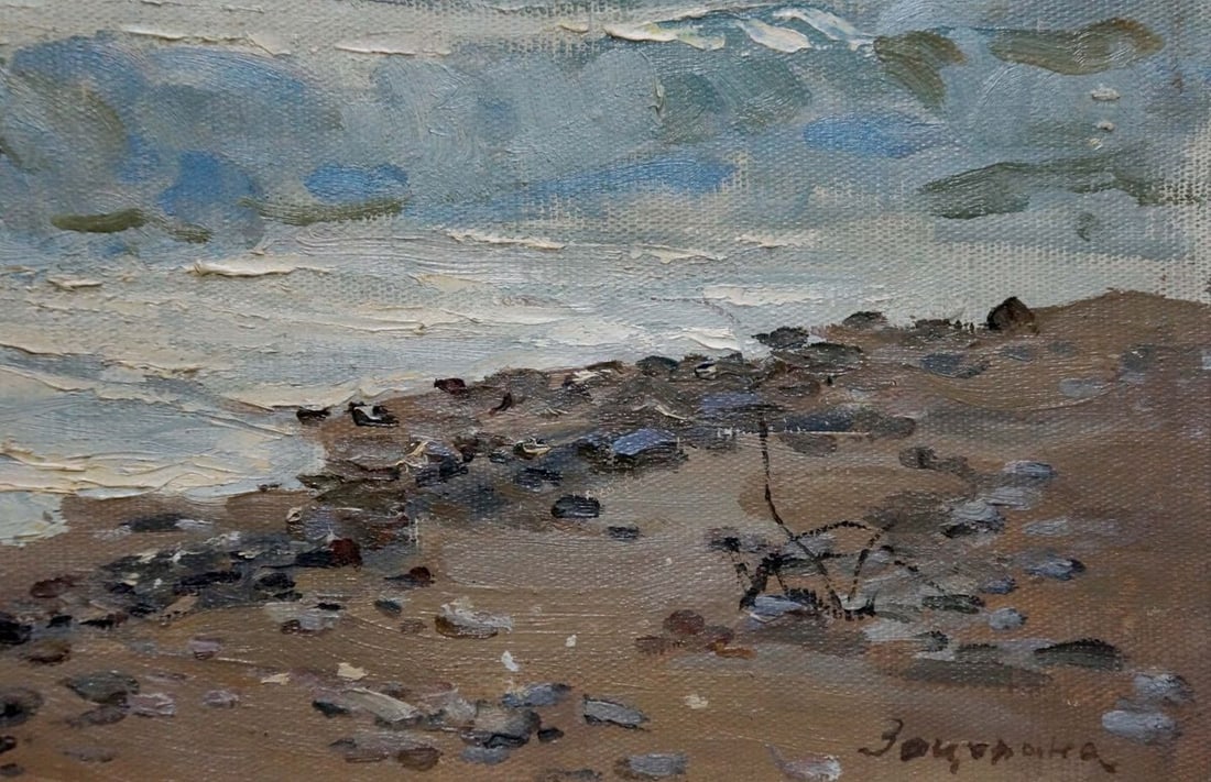 Oil painting Seascape Zatsepina Zinaida Ilyinichna - 5