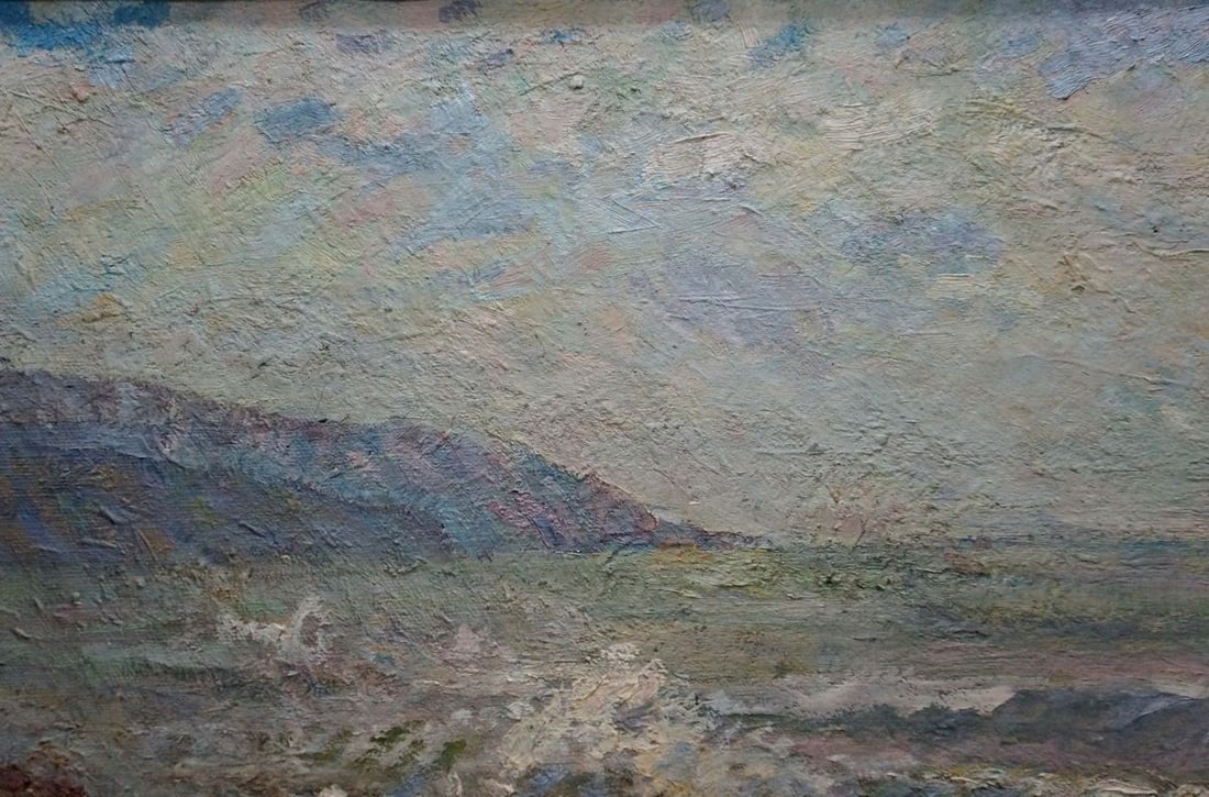 Oil painting Raging sea Suponin Petr Mikhailovich - 2