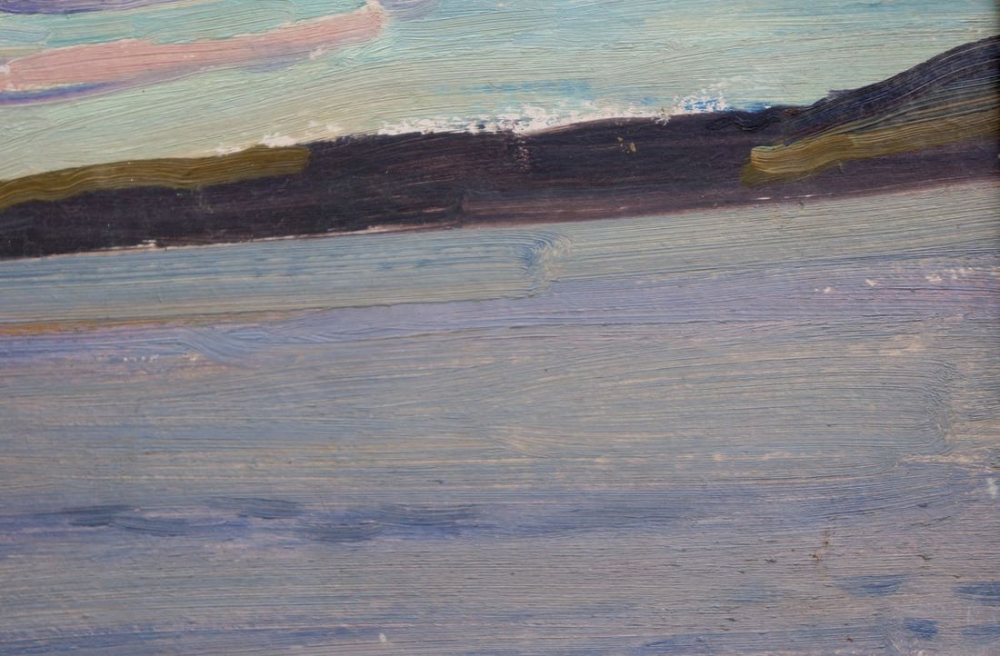 Oil painting Ship on the voyage - 5