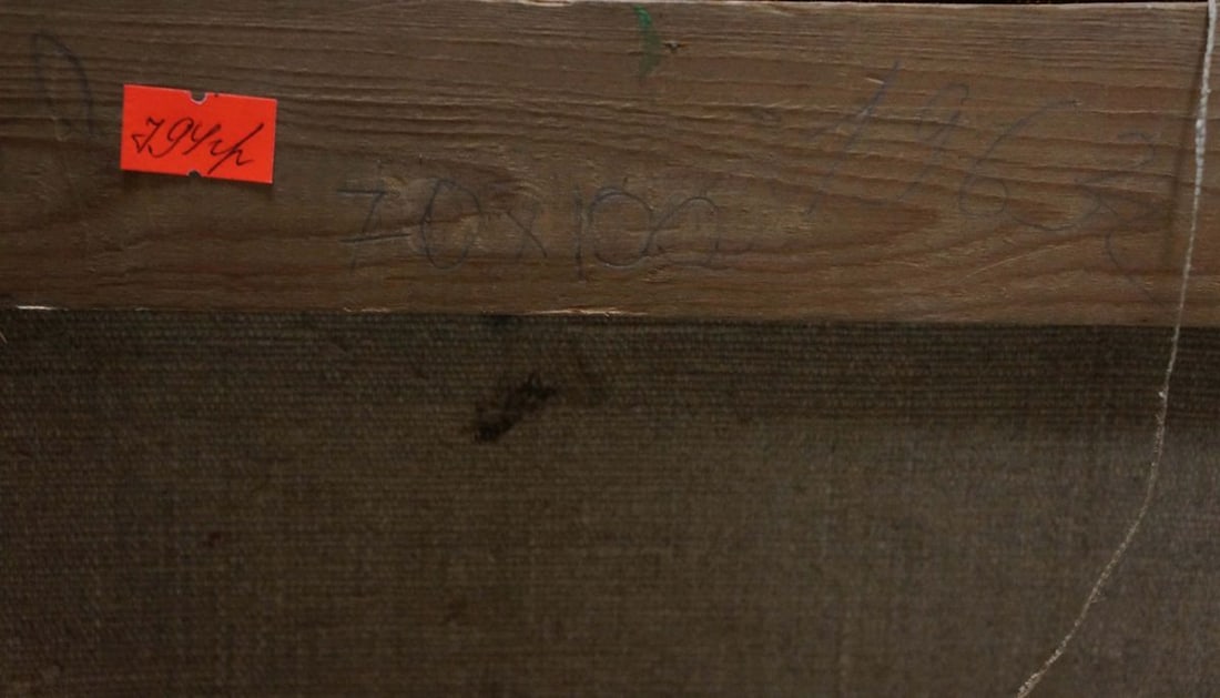 Oil painting Fog landscape Kisel Ivan Gordeevich - 8