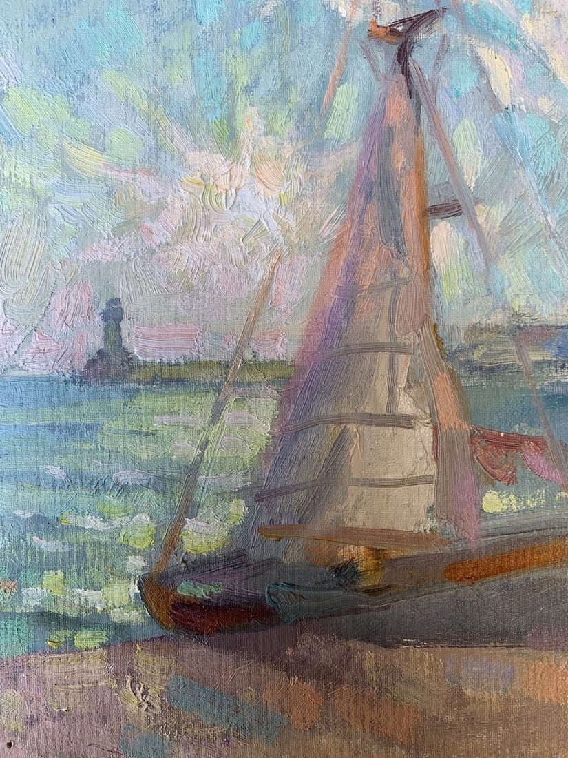 Oil painting White sea Batrakov Vladimir Grigorievich - 8