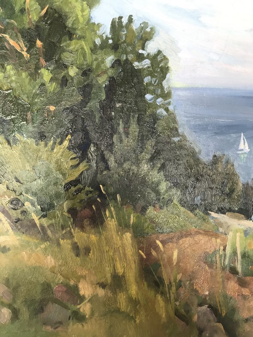 Oil painting Near the Black Sea Batrakov Vladimir Grigorievich - 7