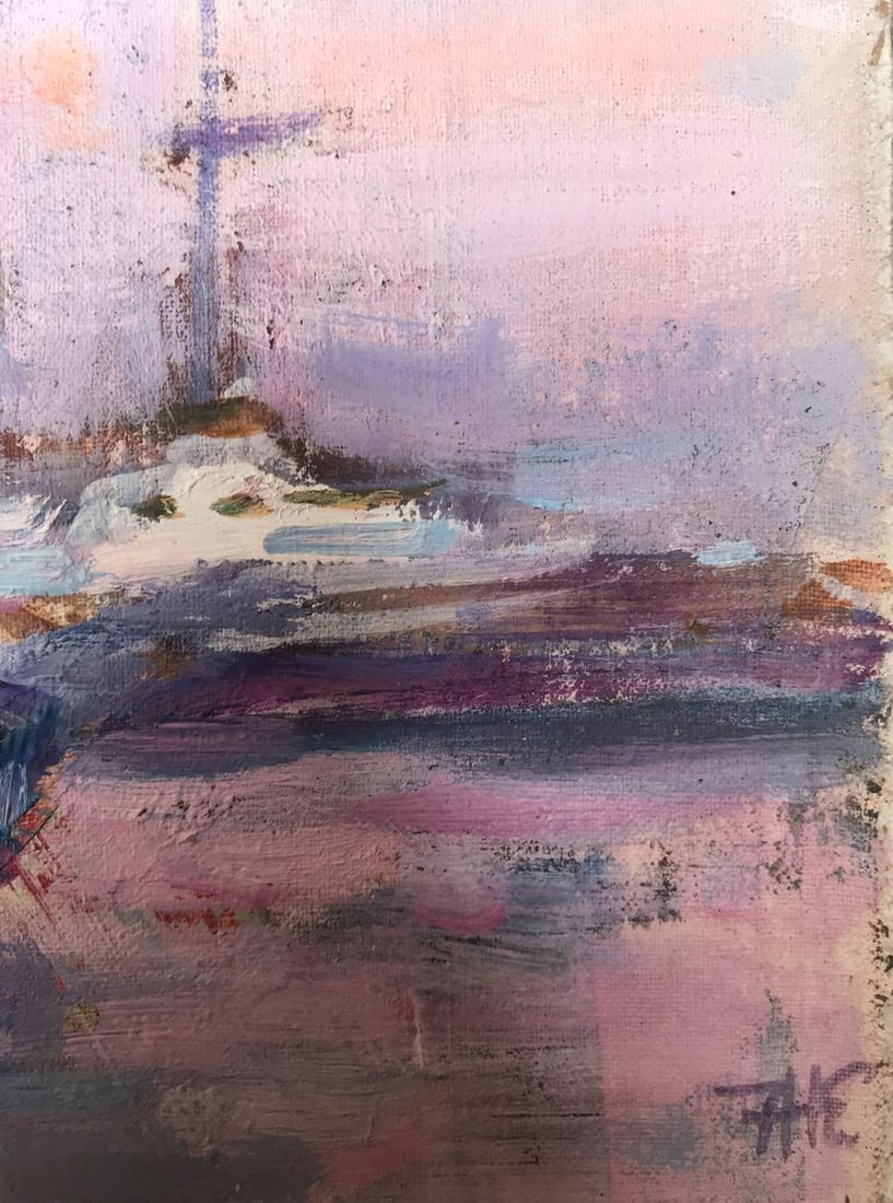 Oil painting Yacht club Kuzeminsky Nikolay Borisovich - 10