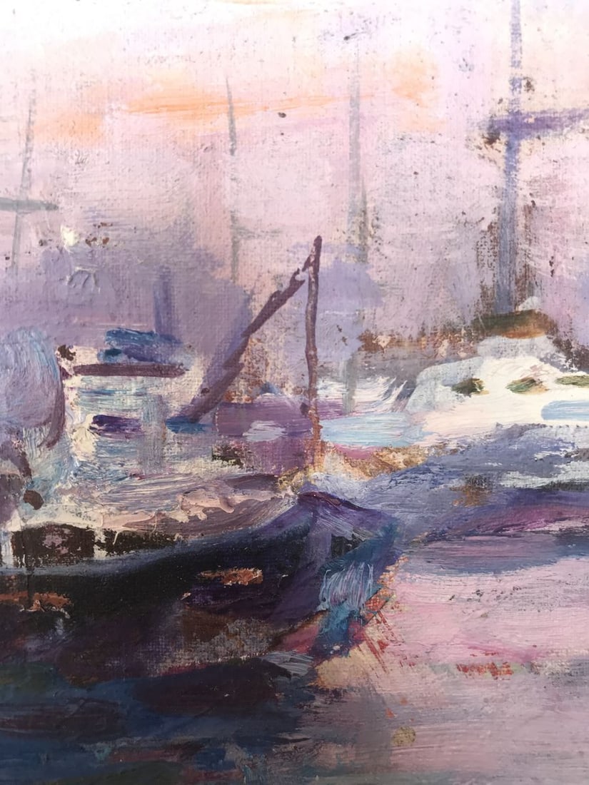 Oil painting Yacht club Kuzeminsky Nikolay Borisovich - 8