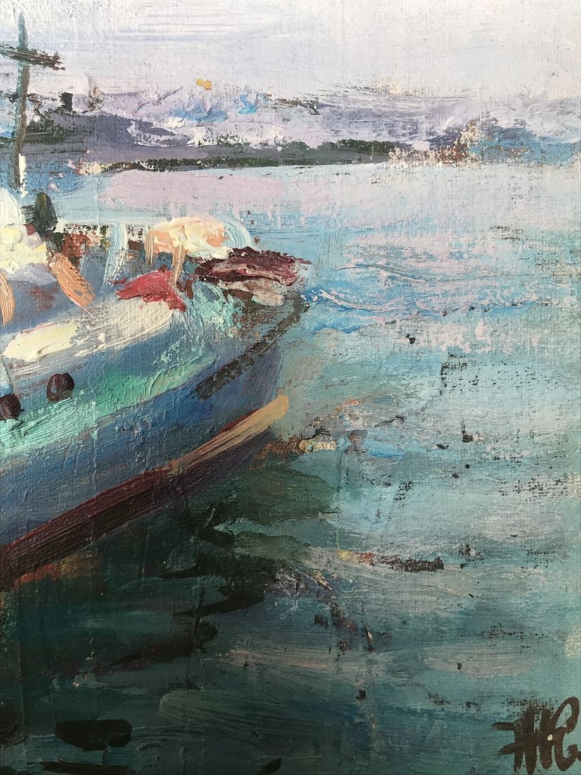 Oil painting Coast in Crimea Kuzeminsky Nikolay Borisovich - 10