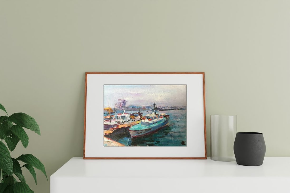 Oil painting Coast in Crimea Kuzeminsky Nikolay Borisovich - 3