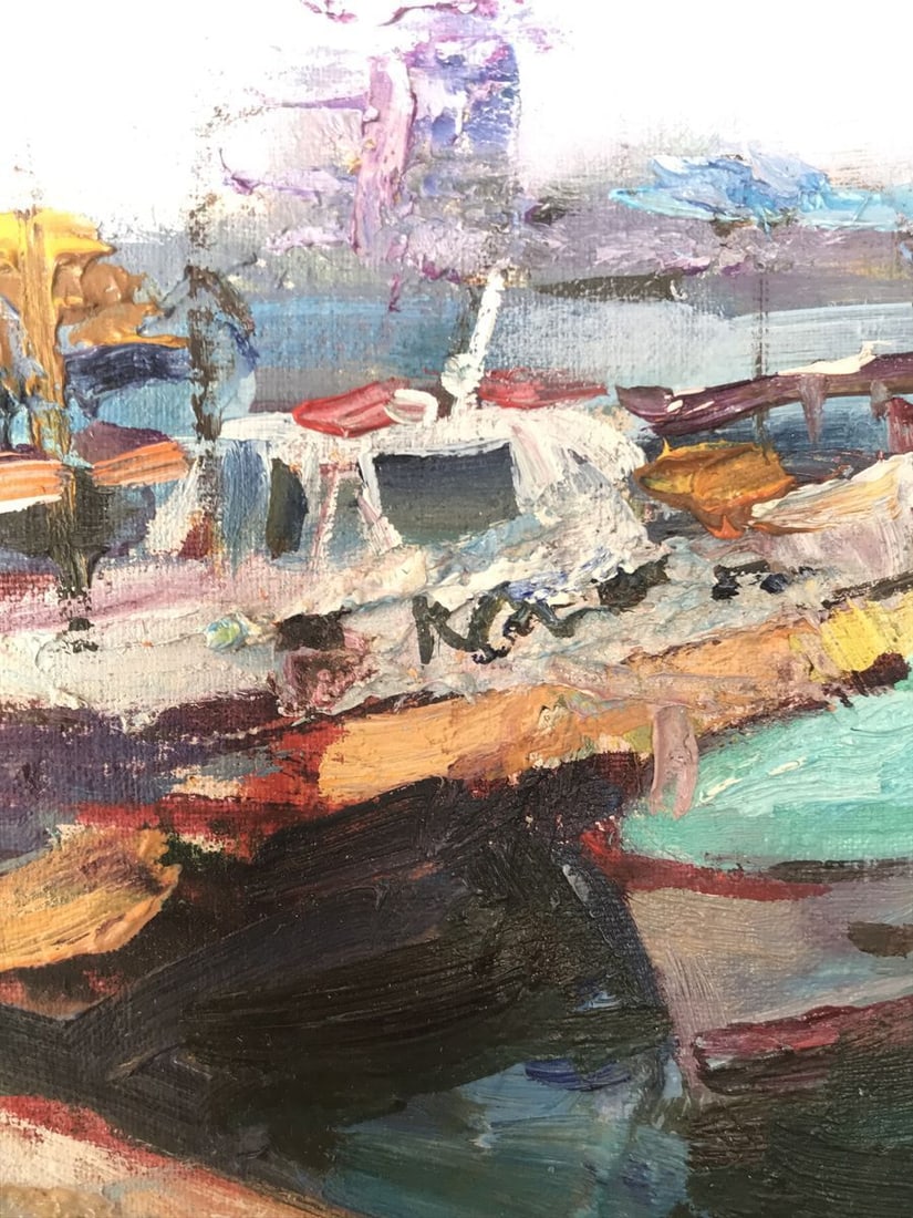 Oil painting Coast in Crimea Kuzeminsky Nikolay Borisovich - 7