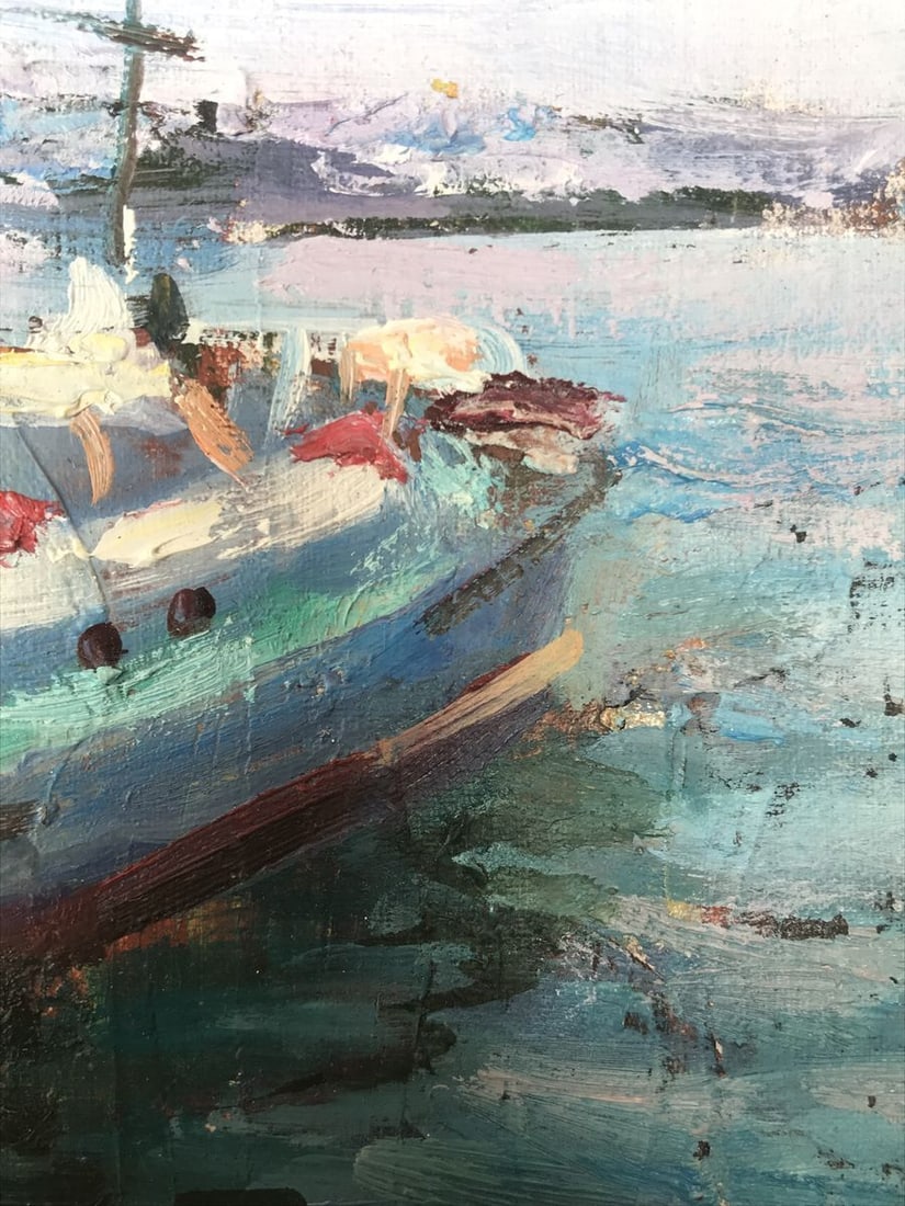 Oil painting Coast in Crimea Kuzeminsky Nikolay Borisovich - 9