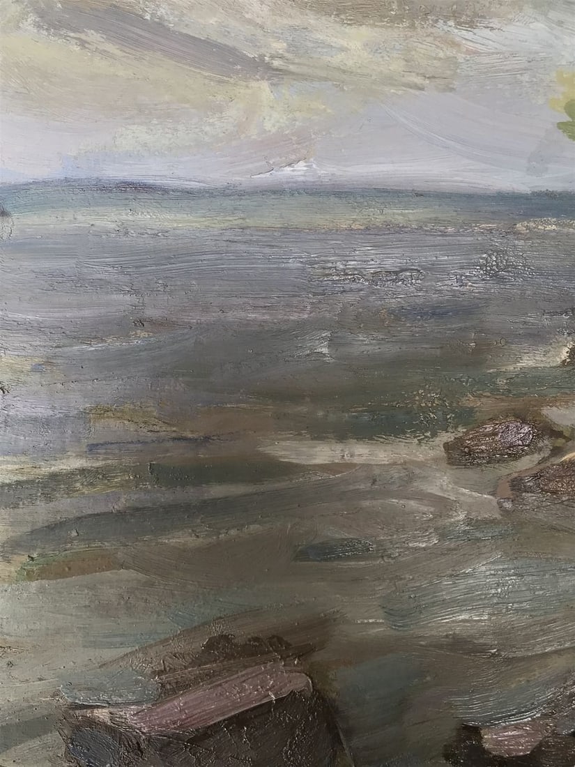 Oil painting Storm Unknown artist - 5