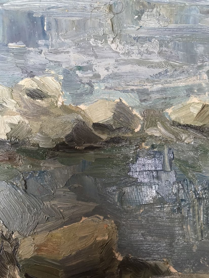 Oil painting In the mountains Ogienko N. - 11