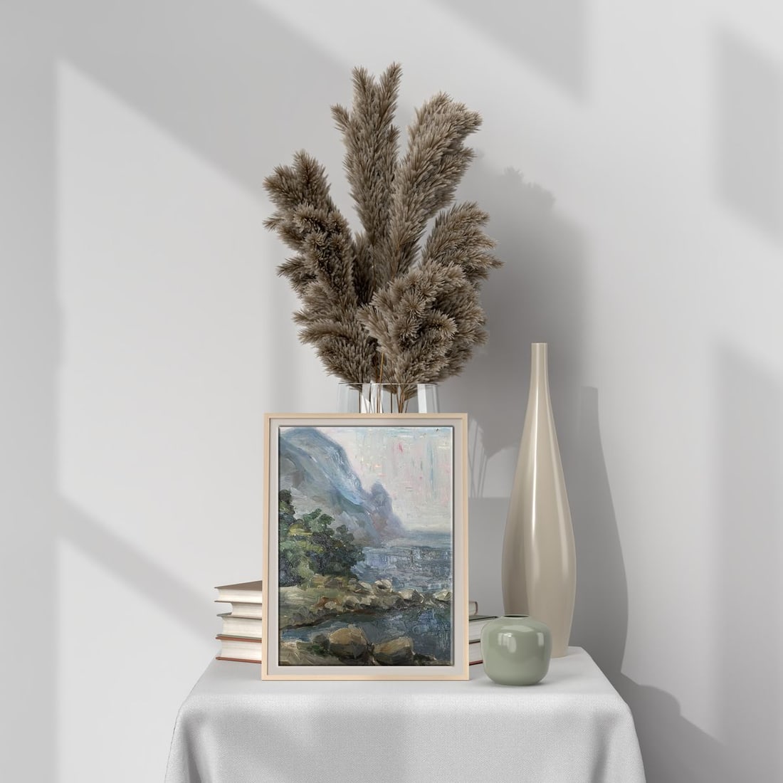 Oil painting In the mountains Ogienko N. - 3