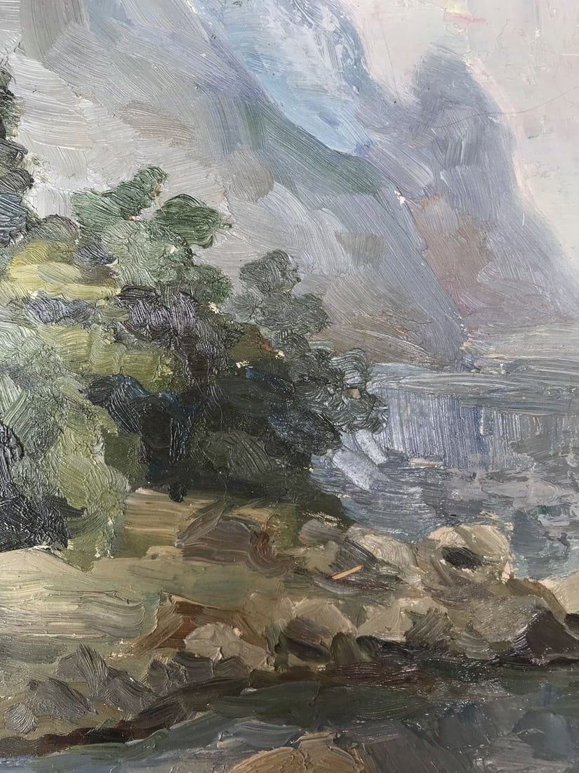 Oil painting In the mountains Ogienko N. - 7