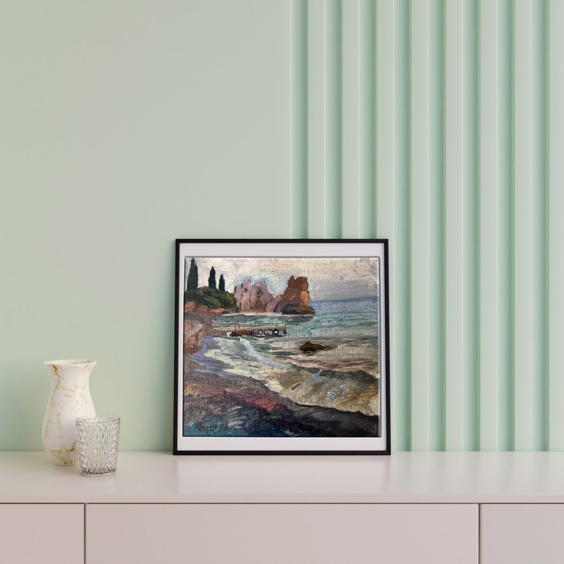 Oil painting Morning in Gurzuf Batrakov Vladimir Grigorievich - 2