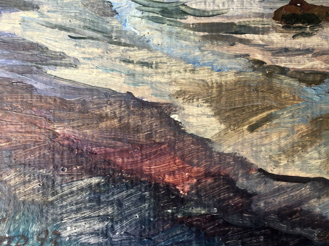 Oil painting Morning in Gurzuf Batrakov Vladimir Grigorievich - 8