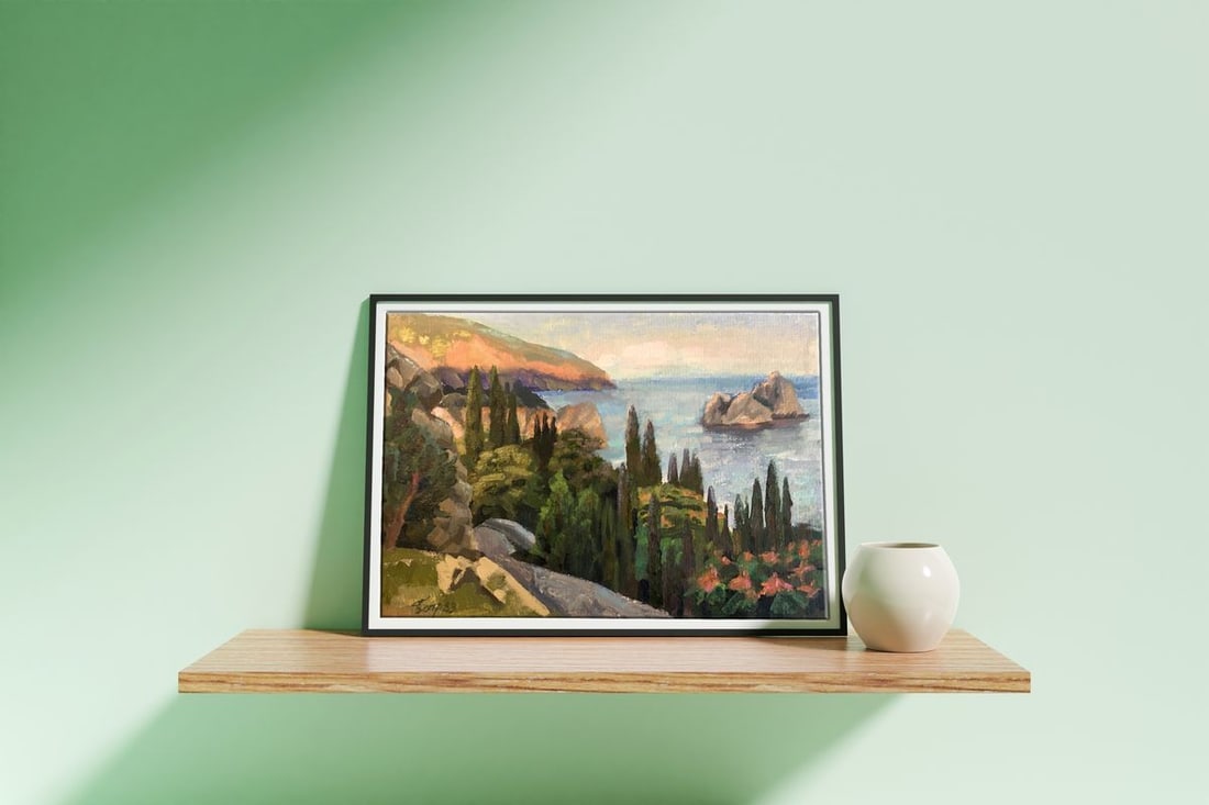 Oil painting Gurzuf Batrakov Vladimir Grigorievich - 2