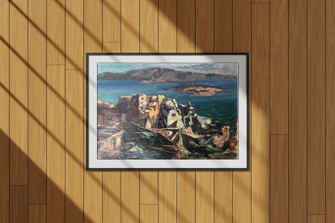 Oil painting Greece Batrakov Vladimir Grigorievich - 2