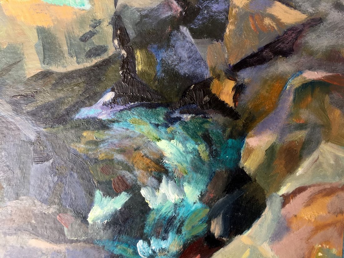 Oil painting Morning near the sea Batrakov Vladimir Grigorievich - 11