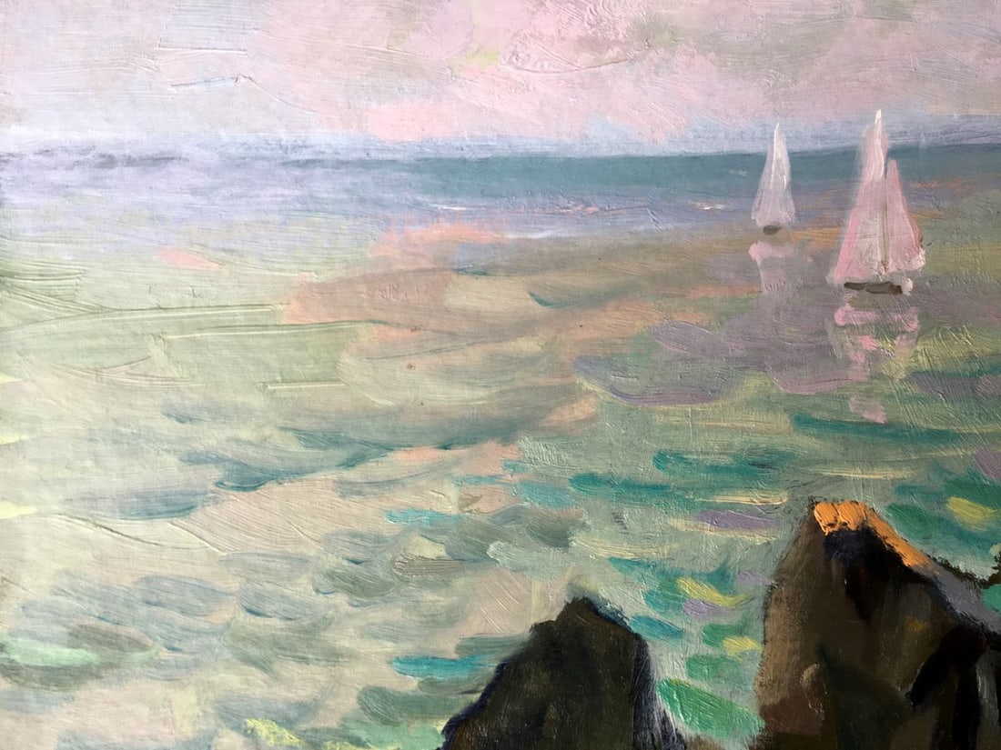 Oil painting Morning near the sea Batrakov Vladimir Grigorievich - 4