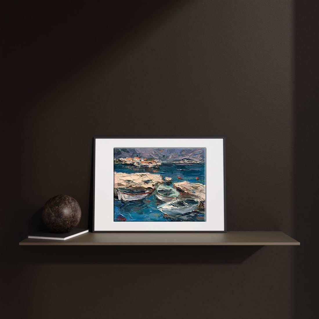 Oil painting Boats Alexander Nikolaevich Cherednichenko - 3