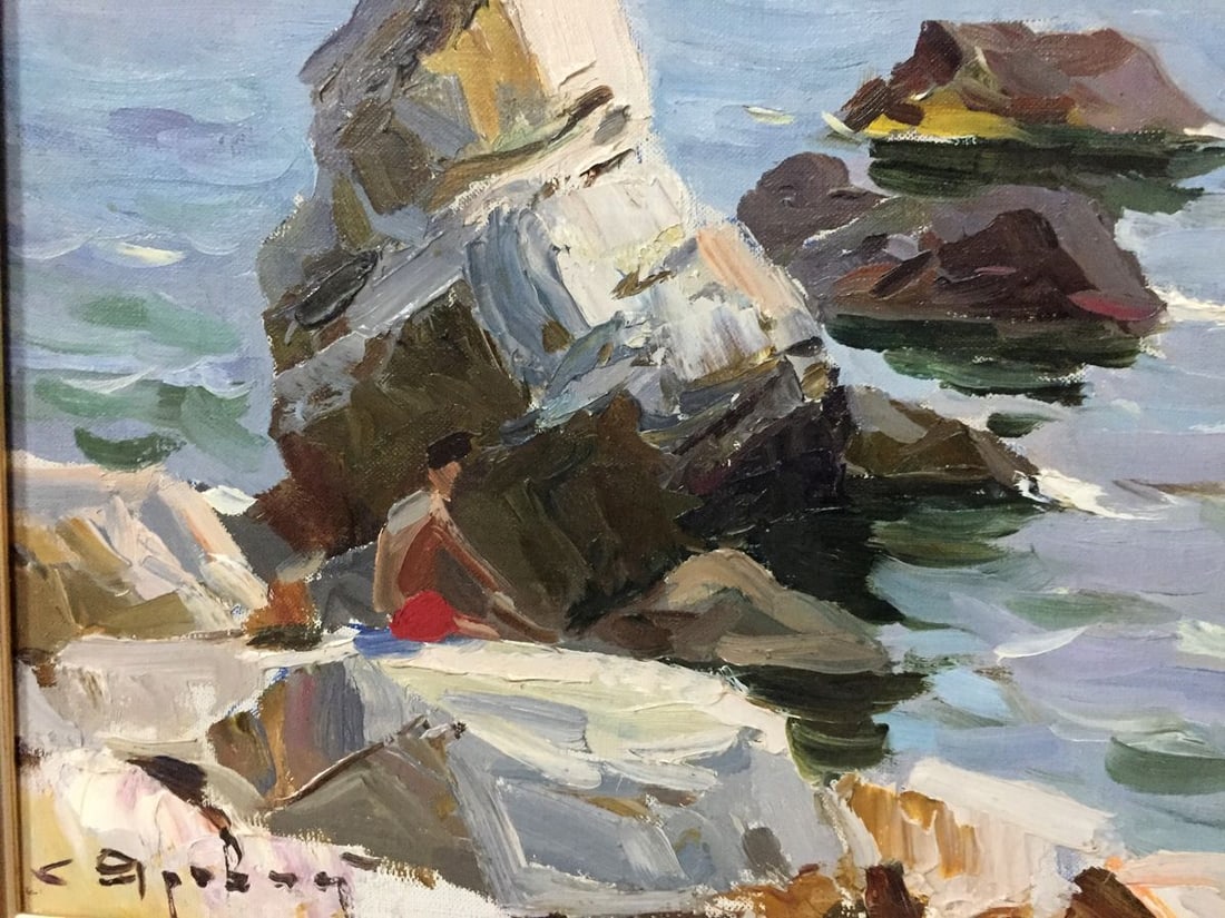 Oil painting Relaxation Yarovoy Stepan Kalinovich - 2